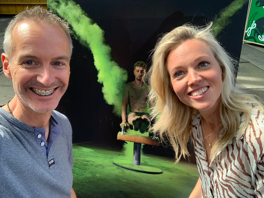 Perfecte Plaatje Loes Haverkort en Marcello Geerts bij kleurpoeder fotografie