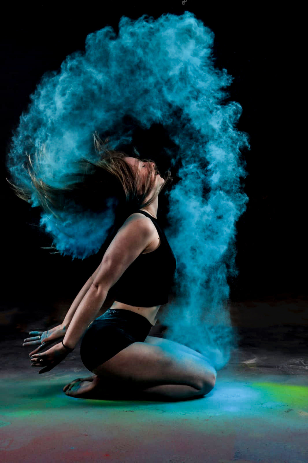 Shoot in de fotostudio met fantastisch resultaat! Leer technieken met poeder te gebruiken