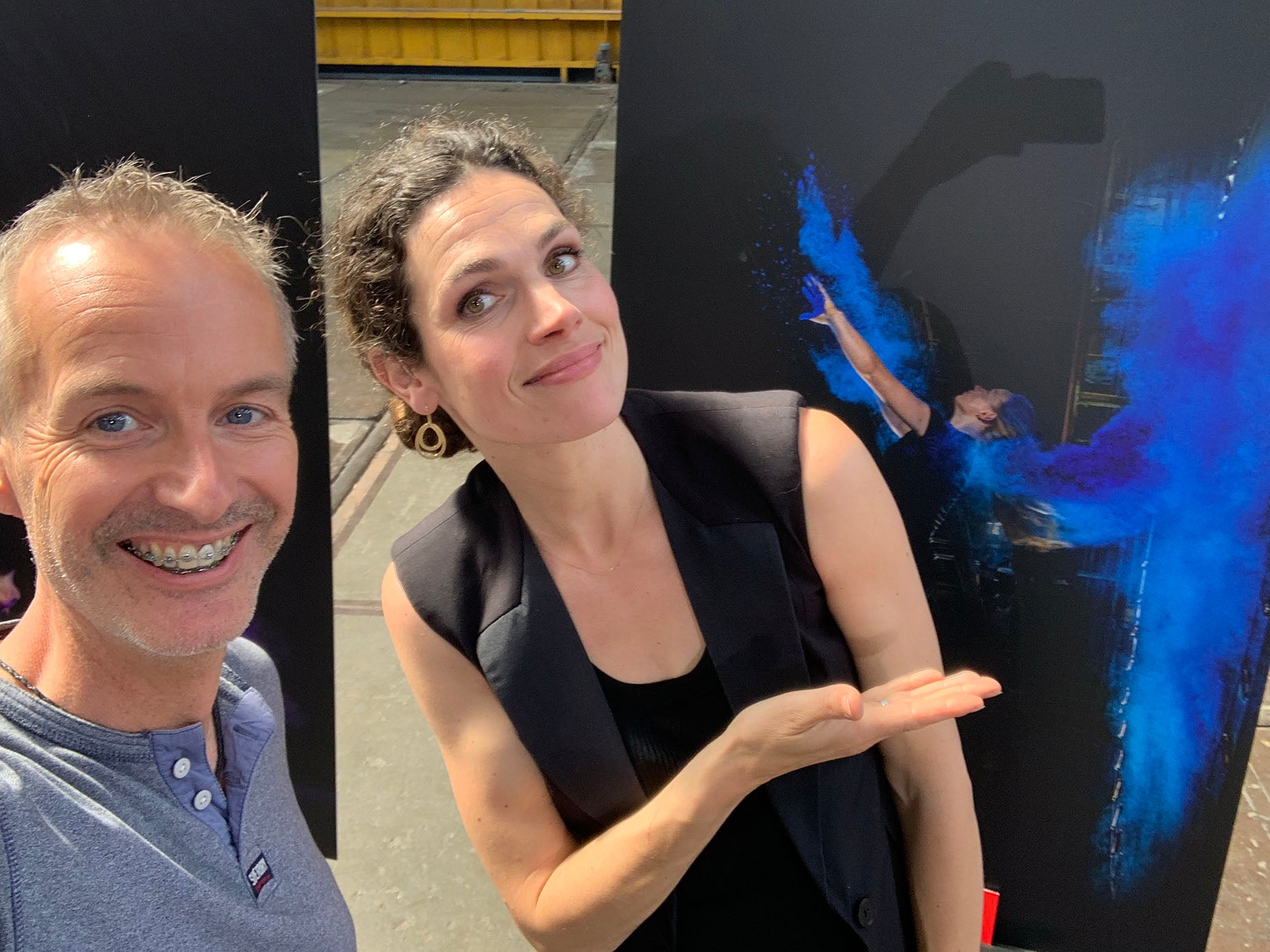 Anna Drijver met Perfecte Plaatje kleurpoeder foto en sport 2023