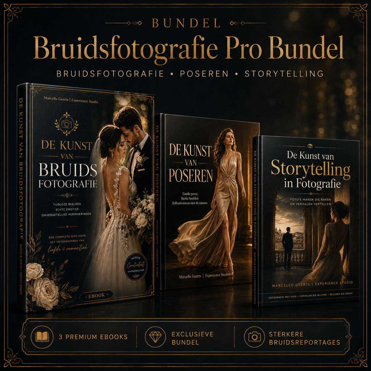 Professional worden in bruidsfotografie? Dan is deze bundel over huwelijjksfotografie, poseren en storytelling jouw springplank