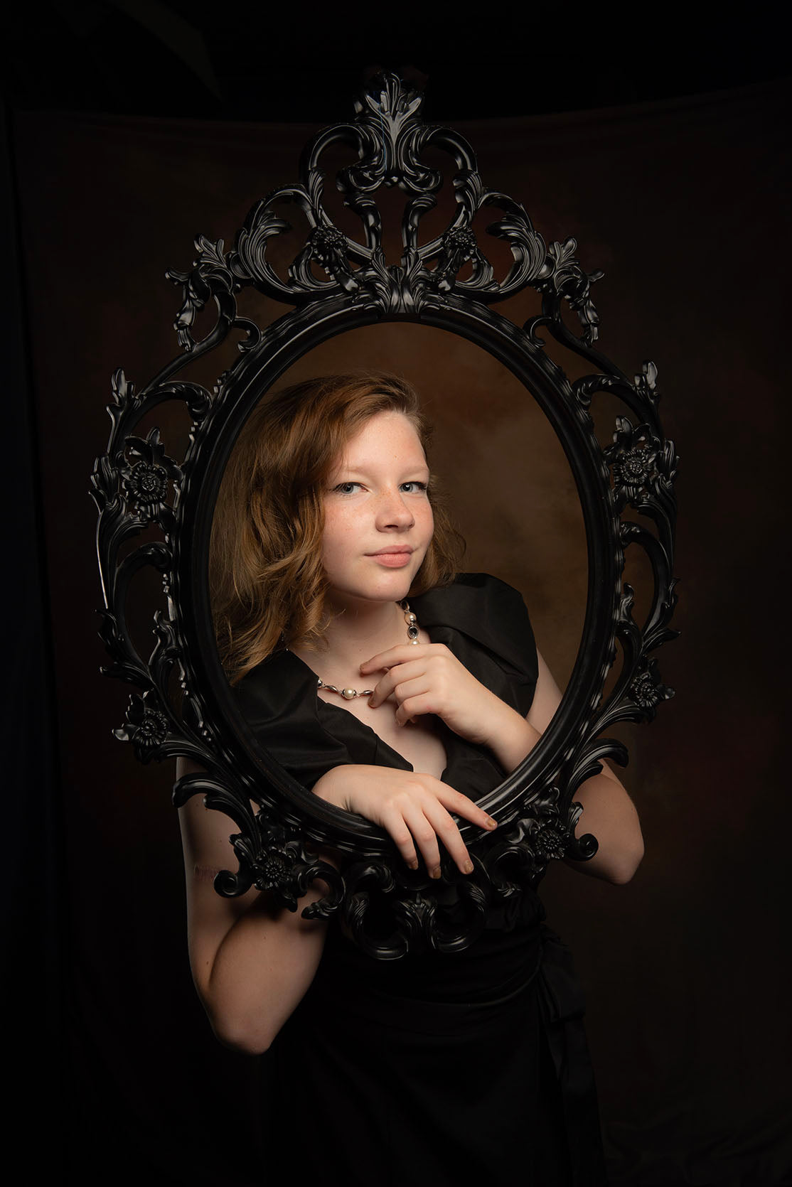 Workshop fotografie fine art met studio flitsers en fotolijst