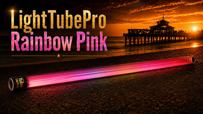 Light Painting Tube rainbow pink holografische kelru