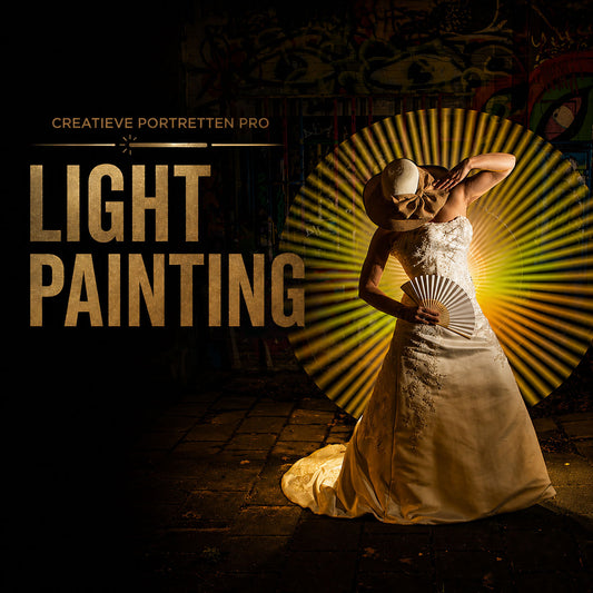 Light painting fotografie workshop met lange sluitertijd en flitsen