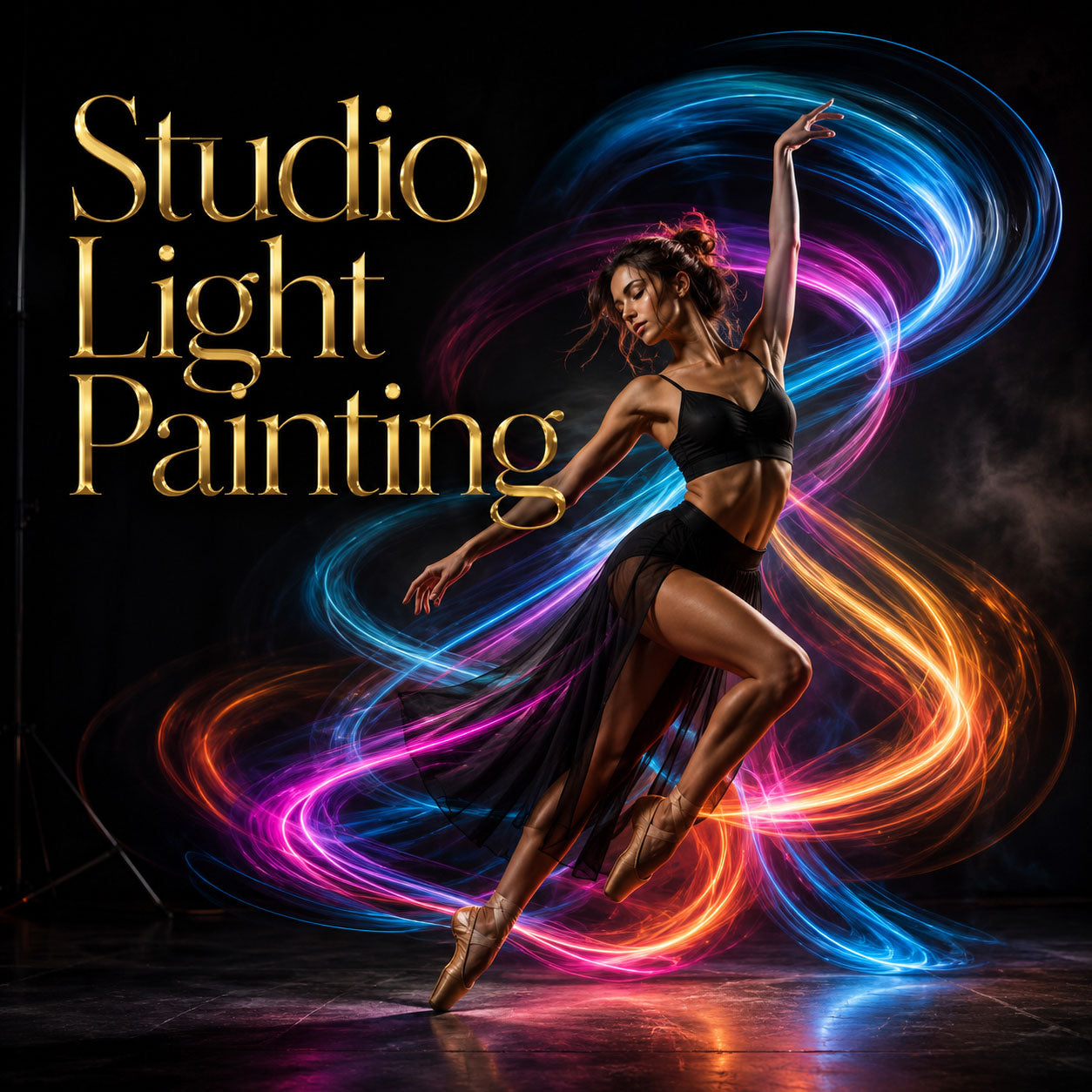 Leer light painten in de studio