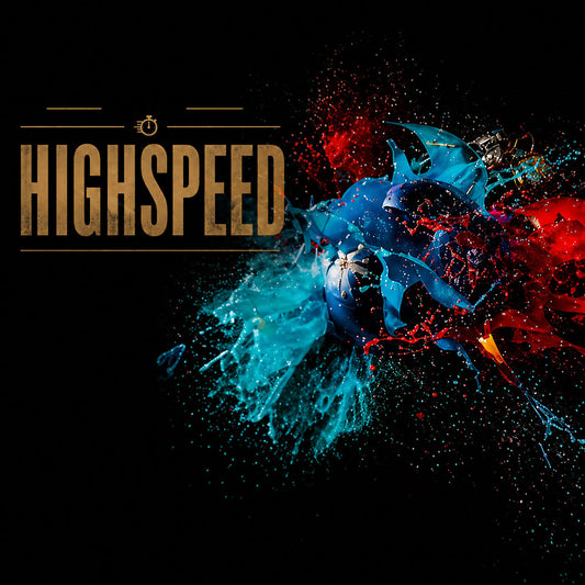 High Speed fotografie met camera en flitsers, de werreld in een milliseconde