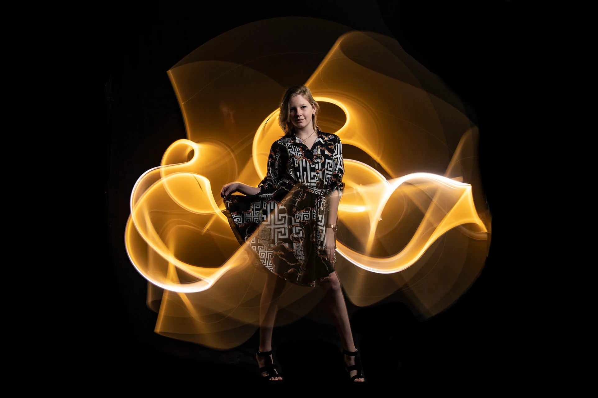 Load video: Making a light painting photo with the LightTubePro from Marcello Geerts Experience Studio
