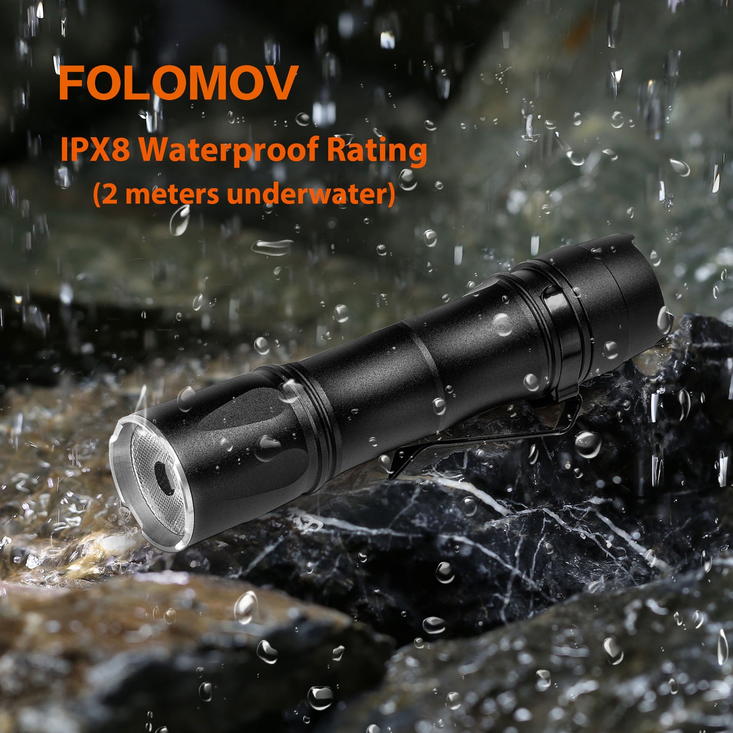 Folomov Hero Flash - multifunctional flashlight [light painting photography]