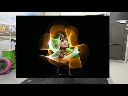 How to do a light tube painting demo video