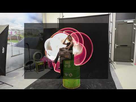 Light tube painting demo with LightTubePro Candy