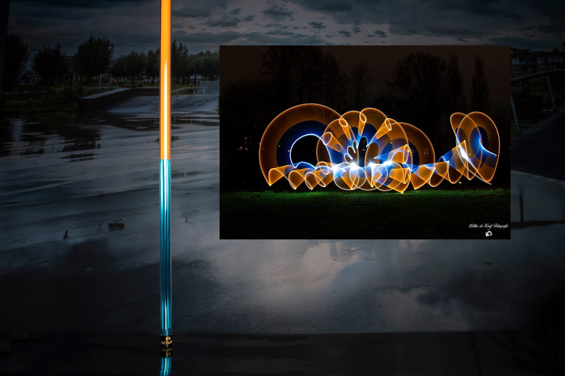 LightTube Pro Fire & Ice | light painting photography